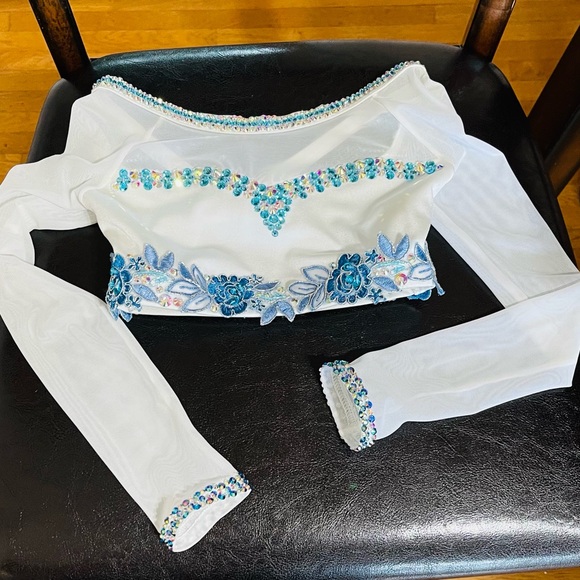 Child Girls Small 6/7 Lyrical Two Piece Costume - Picture 10 of 12